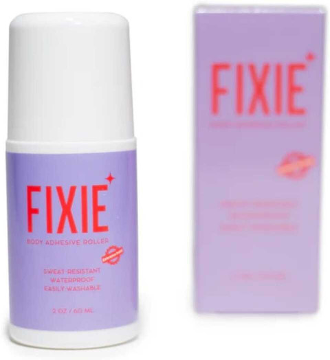 FixiE Adhesive Roller for Clothes – Strong Grip Body Tape for Outfits  Deodorant Roll-on For Women
