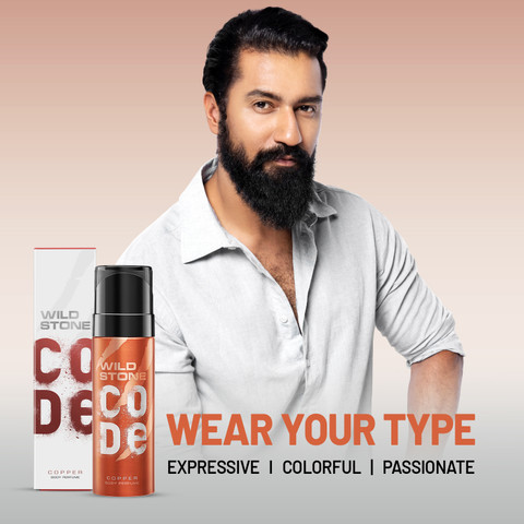 Wild Stone CODE Copper Body Spray For Men