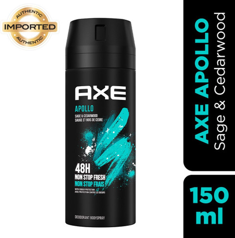 AXE Apollo Sage Cedarwood Deodorant Body Spray for Men