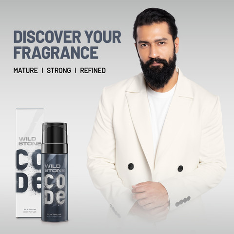 Wild Stone CODE Platinum Perfume Body Spray For Men