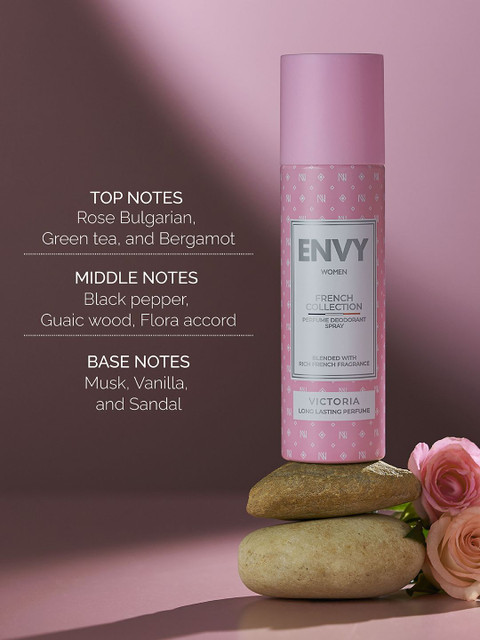 Envy Victoria French-Collection Perfume Deodorant Spray For