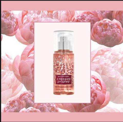 BATH BODY WORKS A Thousand Wishes Mist Travel Size New Body Mist