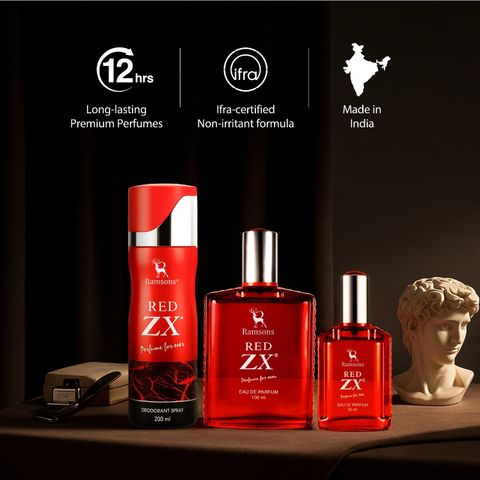 ドランパー　コロン　113ml RAMSONS RED ZX Perfume for Ever Deodorant Spray - For Men & Women