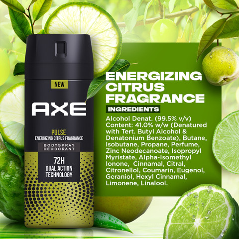 AXE Pulse Long Lasting Deodorant Bodyspray For Men Deodorant Spray