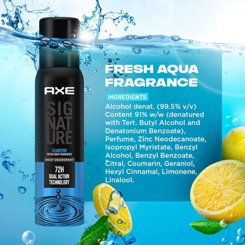 AXE Signature Champion No Gas Body Deodorant Bodyspray Deodorant