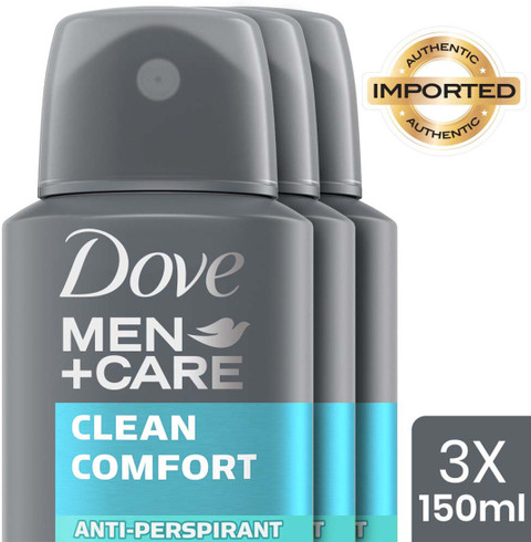 DOVE Men+Care Clean Comfort Dry Spray Antiperspirant Deodorant
