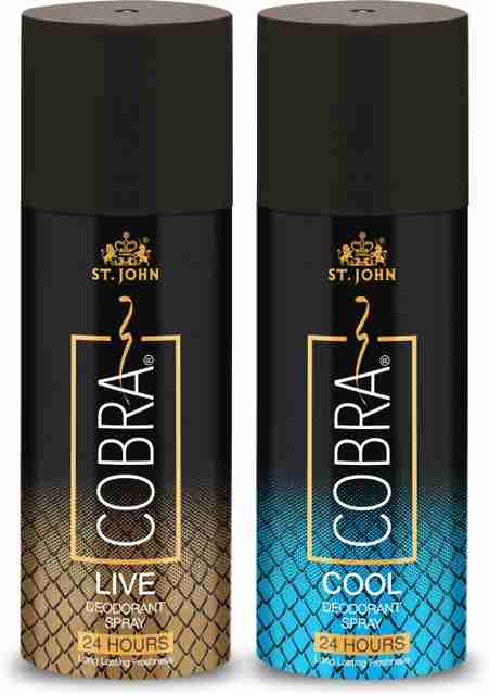 ST-JOHN Cobra Deo Live (150 ml) Cobra Deo Cool (150 ml) Perfume