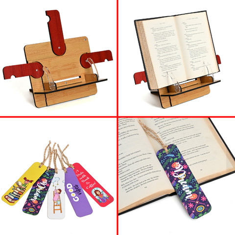 Flipkart.com | GIFT KYA DE 1 Compartments Wood A4 Big Book Reading