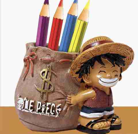 PLANTTOOZS Compartments Resin, Anime Pen Holder