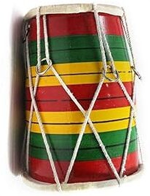 BestBrother Brown 8'' Dholak Rope Rings Dholak Price in India