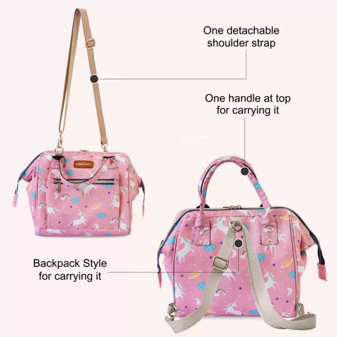 LittleTrove Women Baby Diaper Handbag Travel Bag Nappy Changing Diaper Bag  Mother Bag Diaper Bag