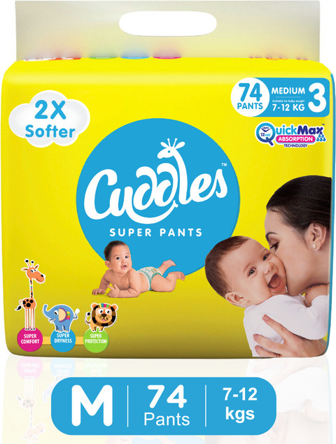 Cuddles Super Pants Style Diaper M Buy 74 Cuddles Super