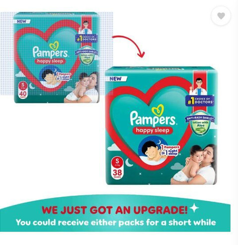 Pampers Diaper Pants Small 40 S Buy 38 Pampers Cotton Pant
