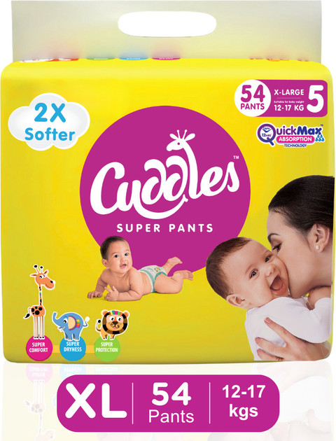 Cuddles Super Pants Pant Style Diaper XL