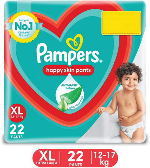Pampers Baby Diaper pants XL 22 XL Buy 22 Pampers Cotton Pant