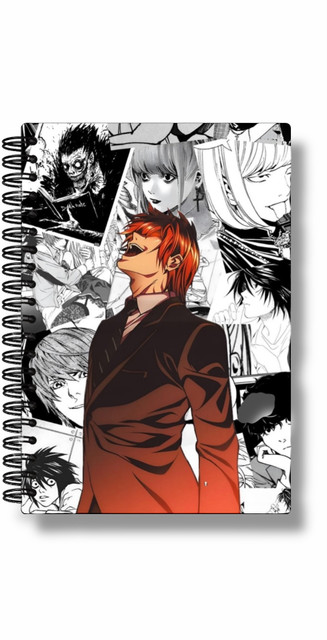 buddytales Death Note notebook white & background A5 Notebook