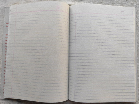 ☺︎ページ illume Rough Book A4 Notebook 1 line 224 Pages Price in India