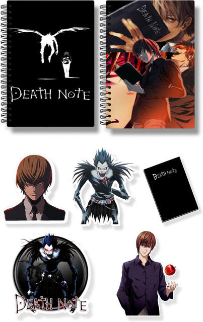 buddytales Death note anime notebook combo A5 Notebook Unruled 180
