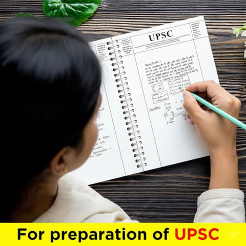 Answer Copy Writing Bungbee UPSC Mains Answer Writing Copy Booklet- Design 4, 210 Pages ...