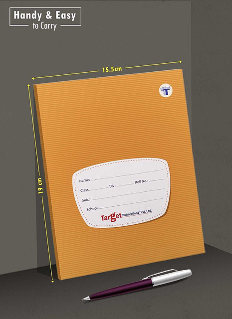 Target Publications Single Line Notebooks|Copy Book | 15.5 x 19 cm