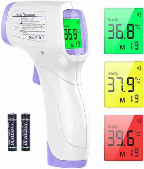MCP AD801 Infrared Digital Thermometer C and F Thermal Scanner for