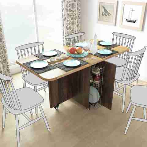 Kitchen Table Dining Table Set Folding EESHHA Folding Table Dining