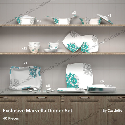 ⭐︎ Dinnerwithmarcolini⭐︎ Castleite Pack of 40 Melamin Marvella Lazuli Dream Edgy