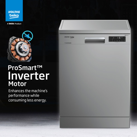 Voltas Beko by A TATA Product DF14S2 Free Standing 14 Place