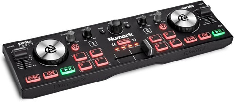 STE Numark DJ2GO2 2 Deck USB Serato DJ with a Mixer/Crossfader