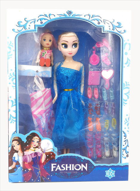 NV COLLECTION Frozen Set, Anna, Elsa with Fashion Doll Clothes