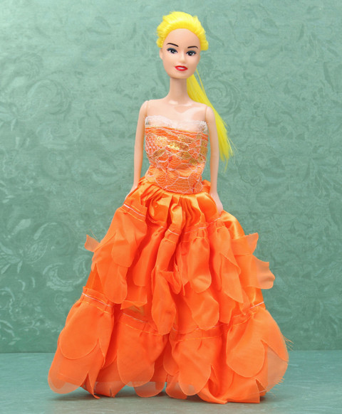 KORBOX Tara Doll Green Unique gift Shop long hair doll fashion