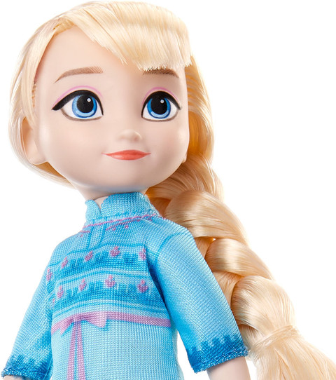 Disney Frozen Family Set with Toddler Anna and Elsa Dolls