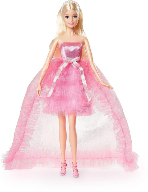 HOT Pink Buy Barbie Doll Set BARBIE BIRTHDAY SIGNATURE - Main Image