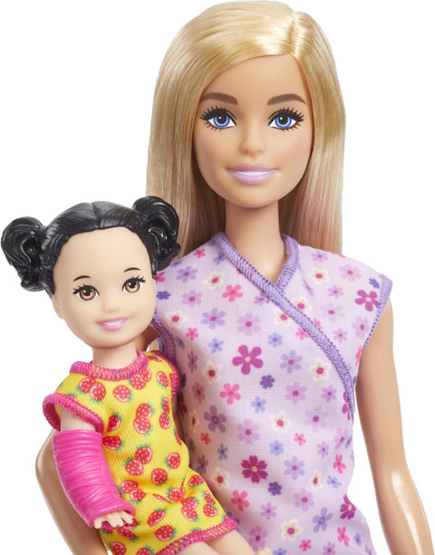 BARBIE Pediatrician Doll and Doctor Playset with Accessories