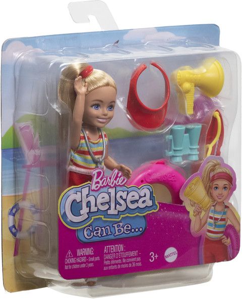 BARBIE Chelsea Doll and Accessories Lifeguard Set Chelsea Doll