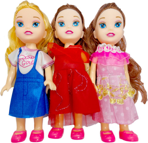 PRIMEFAIR Sister Cute Baby Doll for Kids, Dolls with Fancy Dress