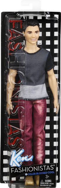 BARBIE Ken Fashionistas Color Blocked Cool Ken Fashionistas