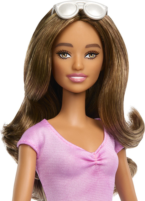 BARBIE Fashionistas #228, First-ever Blind Doll Wearing Pastel