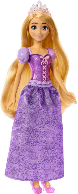 DISNEY PRINCESS Rapunzel Posable Fashion Doll with Sparkling