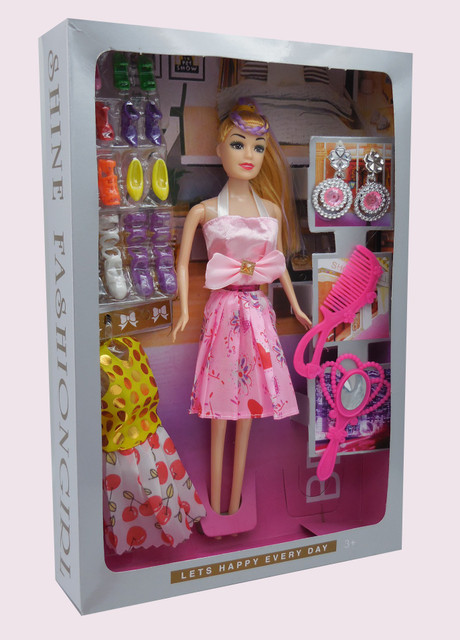 NV COLLECTION Shine doll/doll set baby fashion doll with shoes and