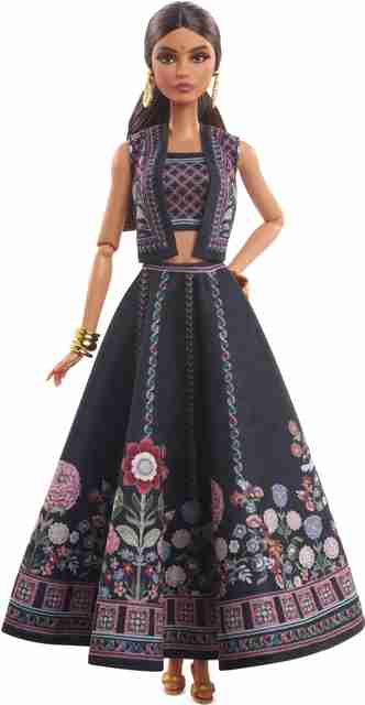 BARBIE Diwali Doll in Finest Lehenga and Accessories from Anita