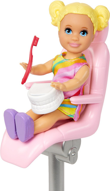 BARBIE Careers New Dentist Doll and Playset with Accessories