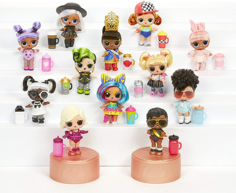 TOY GARRAGE Surprise Dolls Hairgoals Makeover Series with 15