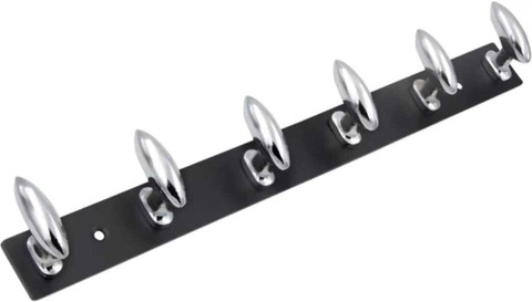 picamax BLK SLV kaaju type 6 pin door hook hanger/cloth hanger/key