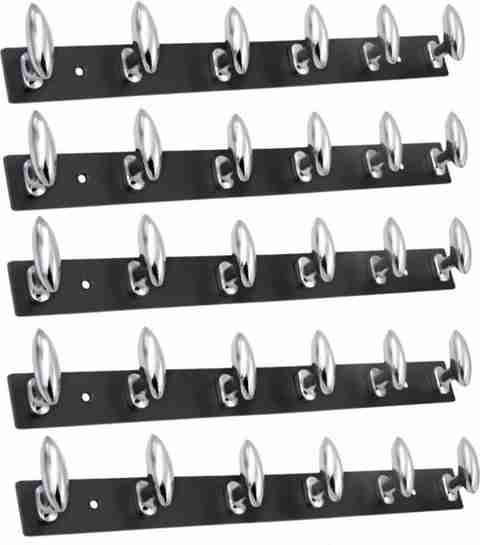 picamax BLK SLV kaaju type 6 pin door hook hanger/cloth hanger/key