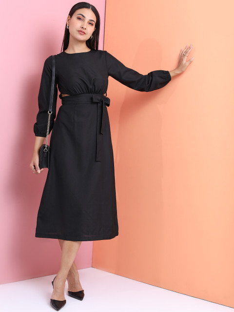 below the knee skater dress Plus Size Curve Skater Dress Women Brown Rib Below Knee Skater Dress