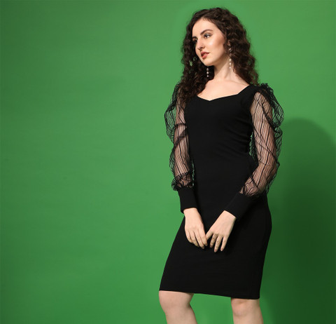bodycon dress flipkart 82% OFF on Sheetal Associates Women Bodycon Purple Dress on Flipkart