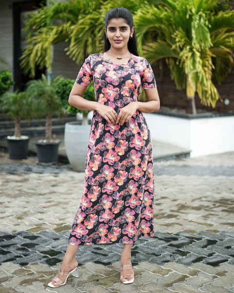 Lara Women A-line Multicolor Ankle Length Dress - Buy Lara Women A-line Multicolor Ankle Length Dress Online at Best Prices in India | Flipkart.com Lara Women A-line Multicolor Ankle Length Dress - Buy Lara Women A-line Multicolor Ankle Length Dress Online at Best Prices in India | Flipkart.com