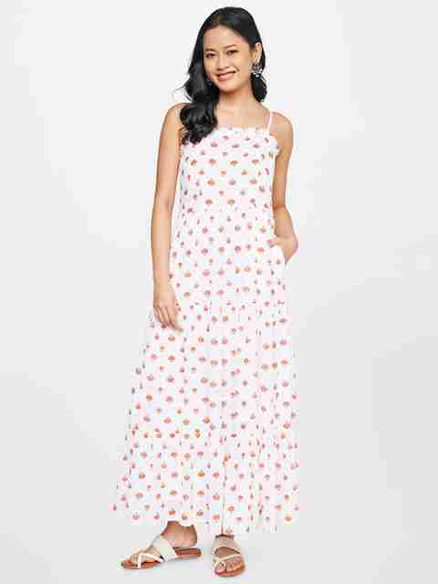 global desi white maxi dress Made for detours, daydreams, and dancing barefoot. [ Global Desi, White  Dress, OOTD, Breezy Dresses ]
