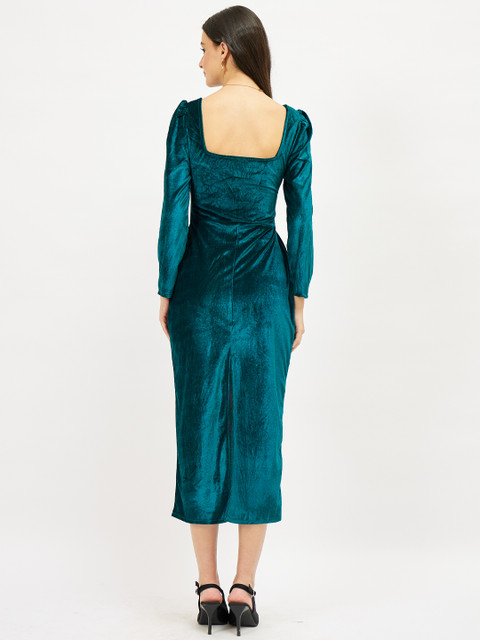 sachin and babi light blue dress 16 Captivating Embroidered Dresses with Ethnic Flair main image 1